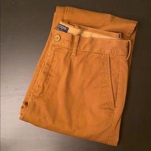 J.Crew The Sutton pants chino khakis 31x32 brown